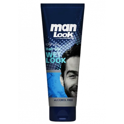 MAN LOOK HAIR GEL WET LOOK ALCOHOL FREE 250 GM